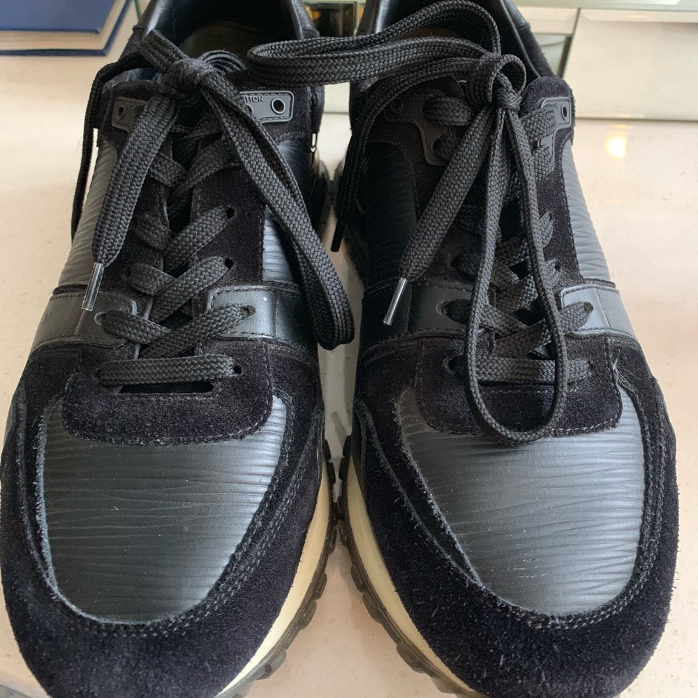 Louis Vuitton runway epi sneakers